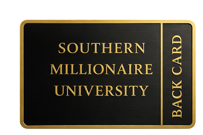 SMU Black Card - Southern Millionaire University SMU Black Card Collective